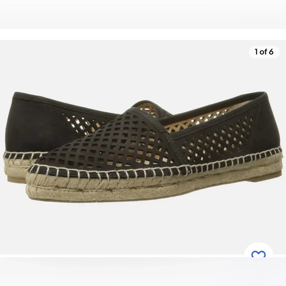 FRYE Lee A Line Perforated Espadrilles Women’s Slip on Shoes Size 8.5